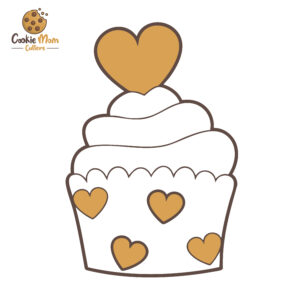 Heart Cupcake